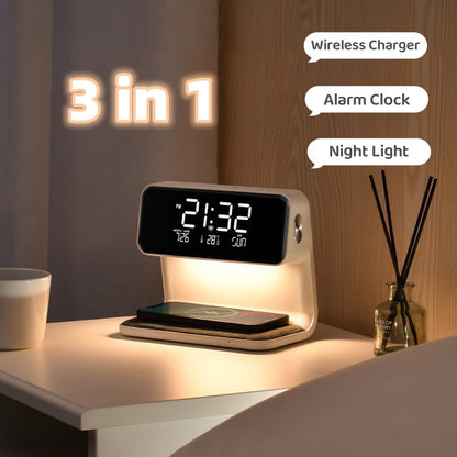 3 In 1 Wireless Charging  Lamp